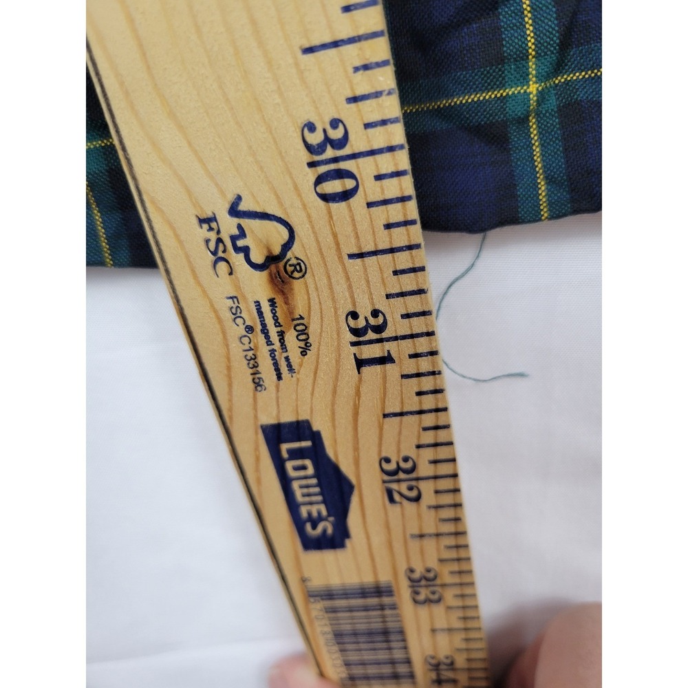 Ralph Lauren‎ Mens Plaid Button Down Long Sleeve Dress Shirt - Picture 6 of 10